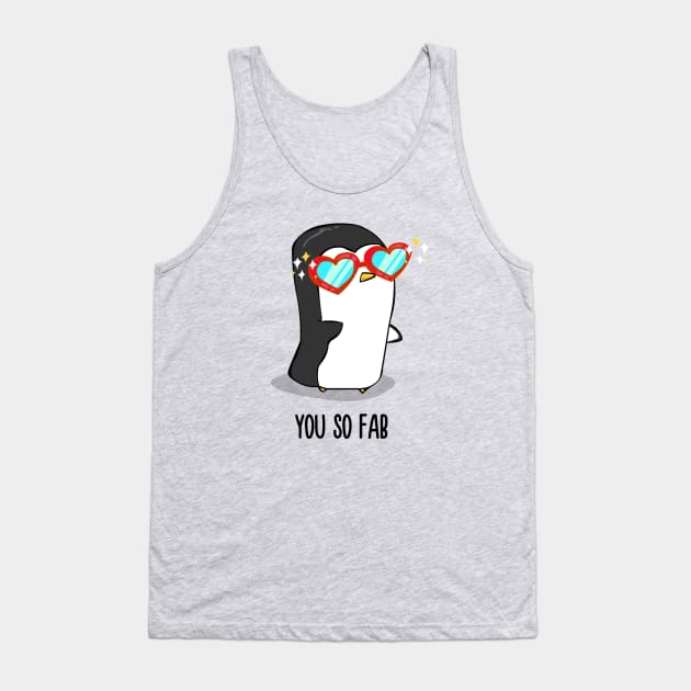 Fabulous Penguin Tank Top by AnishaCreations